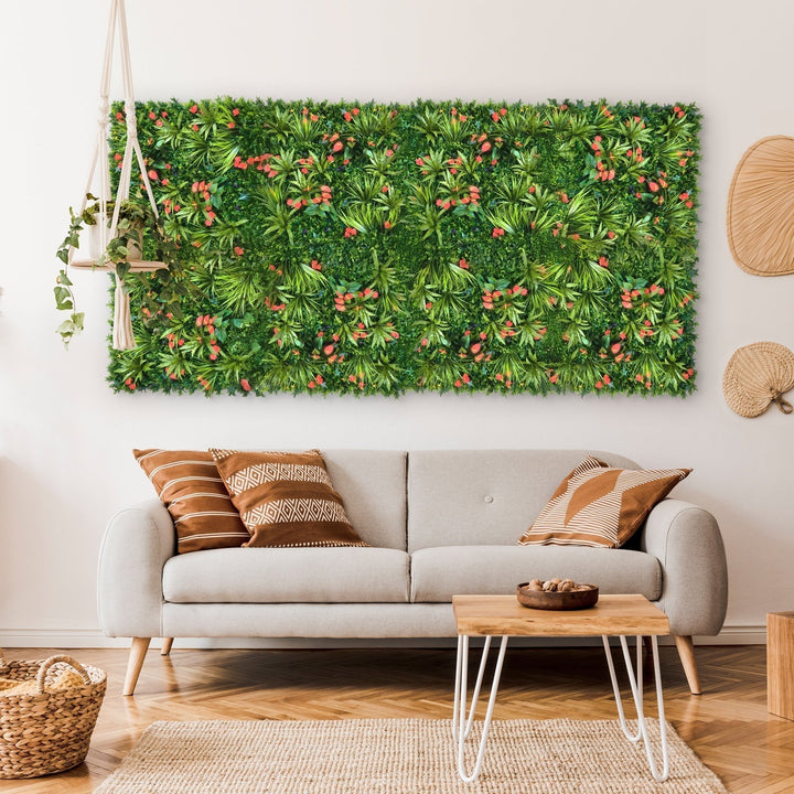 Tropical Floral Wall