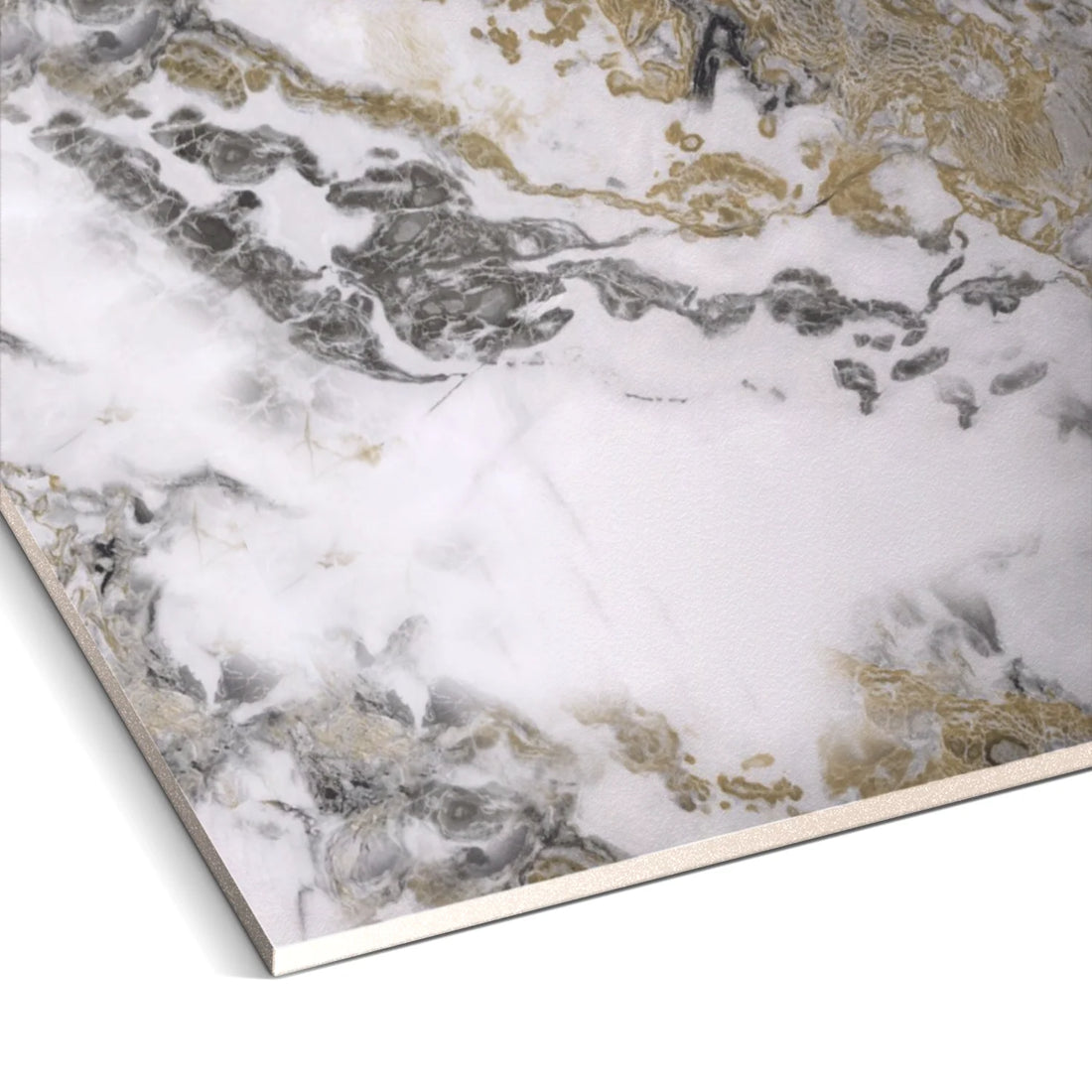 Golden Elegance Marble Durable PVC Wall