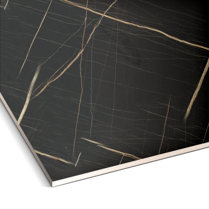 Midnight Gold Marble Durable PVC Wall