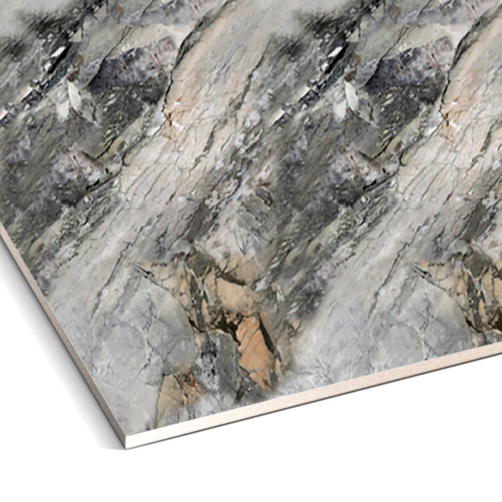 Fossil Gray Marble Durable PVC Wall