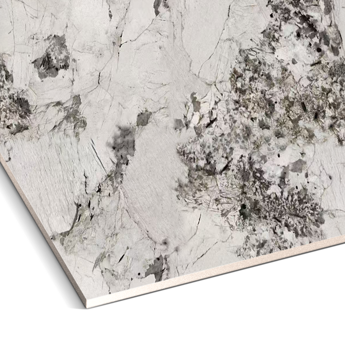 Winter Moss - Bright Marble Durable PVC Wall