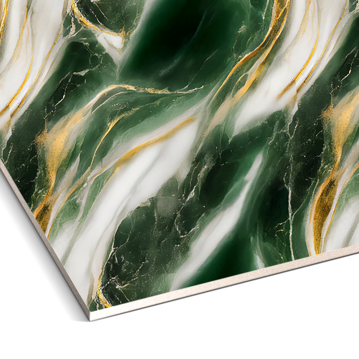 Emerald Blaze Marble Durable PVC Wall