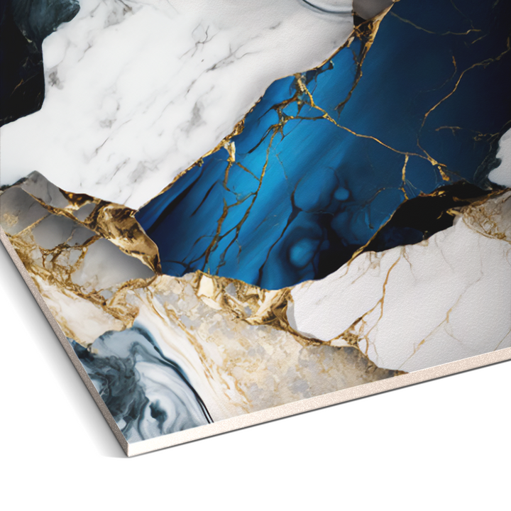 Blue Mirage Marble Durable PVC Wall