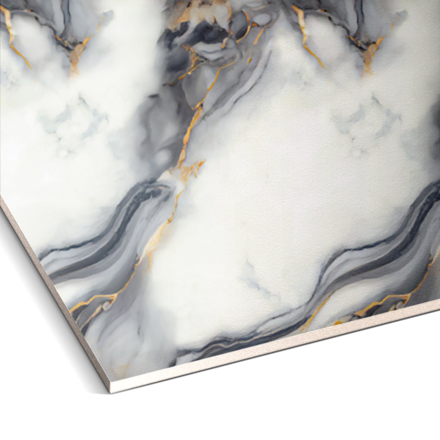 Cloudstone Stream Marble Durable PVC Wall