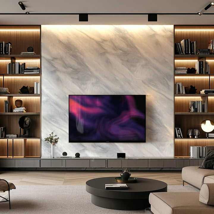 Cloudstone Pearl Marble Durable PVC Wall