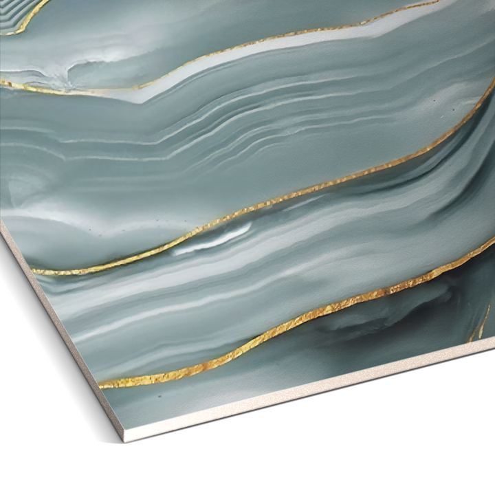 Serene Glacier Marble Durable PVC Wall