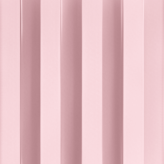 Pink WPC Fluted Slat Wall Panel