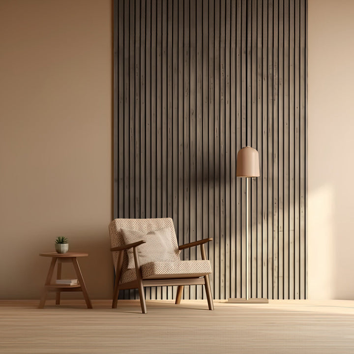 Cassia Wood Texture WPC Fluted Slat Wall Panel