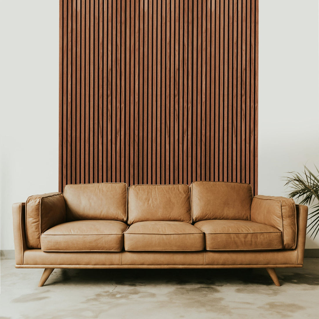 Light Walnut Acoustic Slat Wall Panel – Landmark decor West Palm Beach